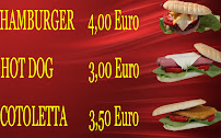 Menu du Il re del Kebab à Centobuchi