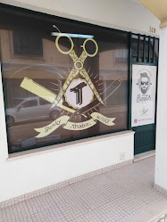 Gold scissor barbershop