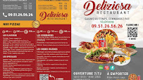 Menu / carte de DELIZIOSA PIZZA and restaurant à Paris