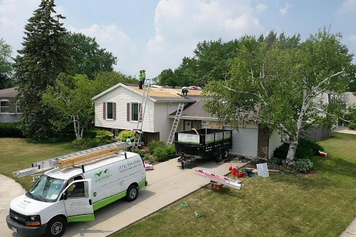 Roofing Contractor «New Edge Improvement Roofing Companies Chicago», reviews and photos, 7151 W Belmont Ave, Chicago, IL 60634, USA