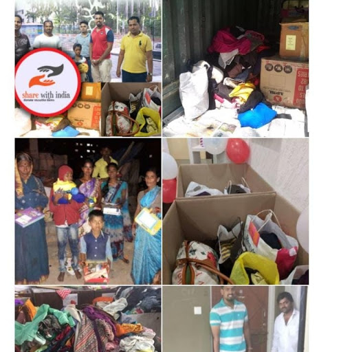 Donate e waste cloths shoes bags stationary furniture kitchen utility#sharewithIndia