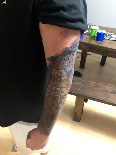 Explore anthony bourdain tattoo ideas, creative tattoo ideas in Snohomish, available at Unknown Tattoo Co.