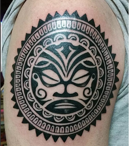 Explore courage the cowardly dog tattoo ideas, creative tattoo ideas in Mastic, available at Infinity Tattoo