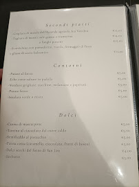 Menu / carte de Punto A Capo à Talamello
