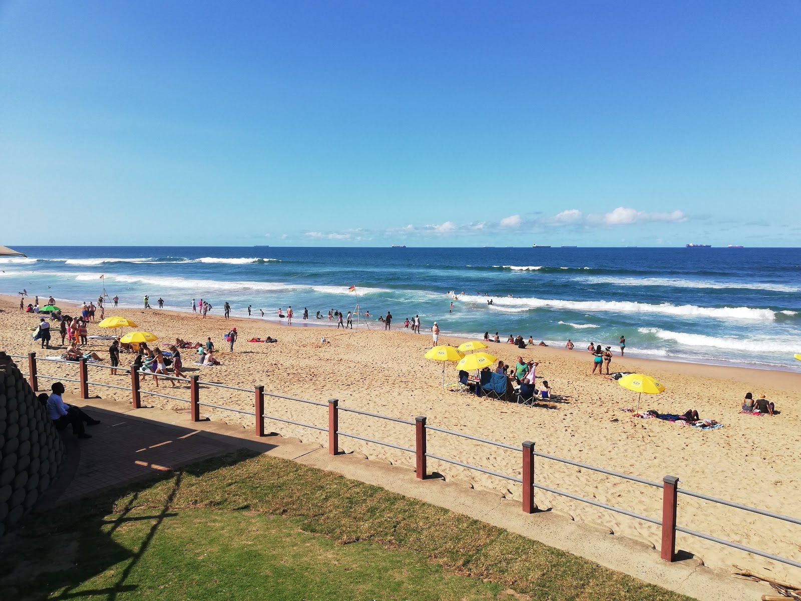 Umhlanga beach'in fotoğrafı çok temiz temizlik seviyesi ile