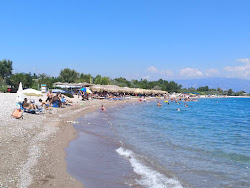 Paralia Nikoleikon'in fotoğrafı düz ve uzun ile birlikte