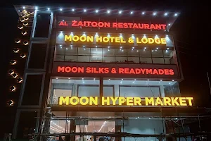 Moon Hyper Market - Moon Silks & Ready-mades - Moon Hotel & Lodge - Al Zaitoon Restaurant image