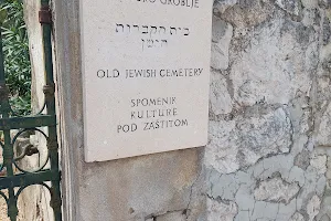 Old Jewish cemetery image