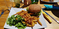Hamburger végétarien du Restaurant La Chapelle à Saint-Aventin - n°11