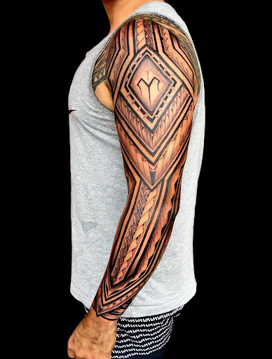 Explore jesus fish tattoo ideas, creative tattoo ideas in Honolulu, available at Aloha Tattoo Waikiki Hilton Hawaiian Village Rainbow Bazaar