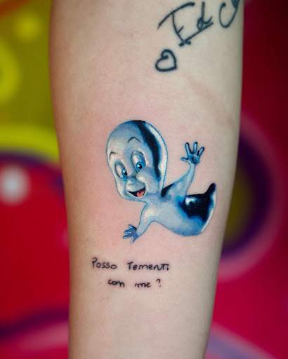 Explore tattoo ideas for women in arm, creative tattoo ideas in New York, available at L.O.V.E.machine Street Tattoo Shop