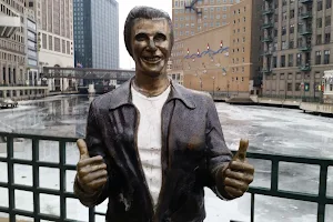 Bronze Fonz by Gerald P. Sawyer image