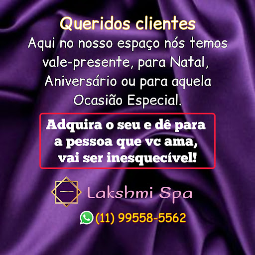 Logo da empresa - Lakshmi Spa