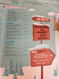 Restaurant Le Refuge à Caen (la carte)