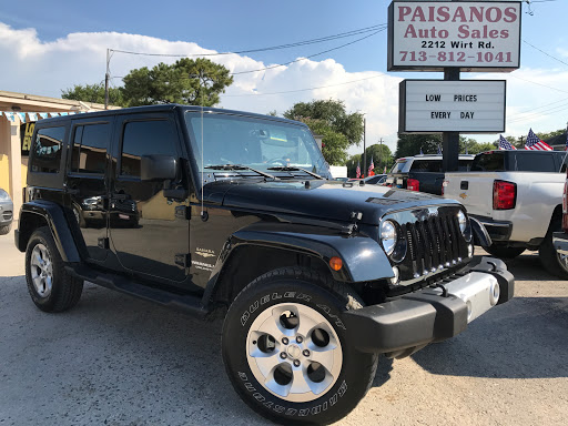 Used Car Dealer «Paisanos Auto Sales», reviews and photos, 2212 Wirt Rd, Houston, TX 77055, USA