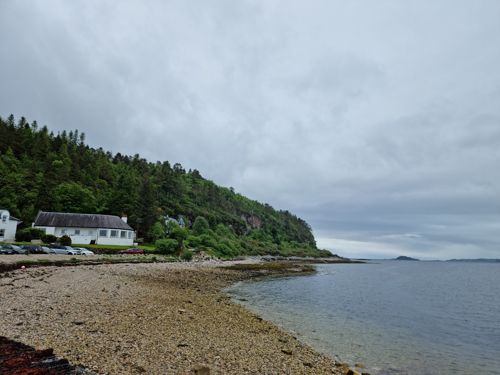 Fotografija Port Appin Beach z dolga ravna obala