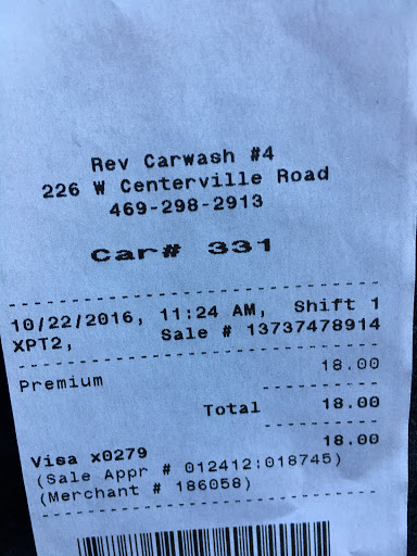 Car Wash «Rev Carwash Garland», reviews and photos, 226 W Centerville Rd, Garland, TX 75041, USA