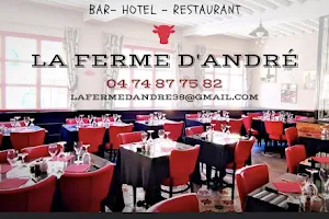 La Ferme d André - Bar - Hôtel - Restaurant - Saint Jean de Bournay image