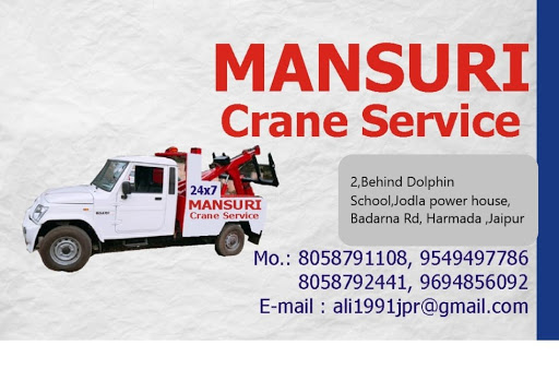 Mansuri Crane Service | Car Towing Van