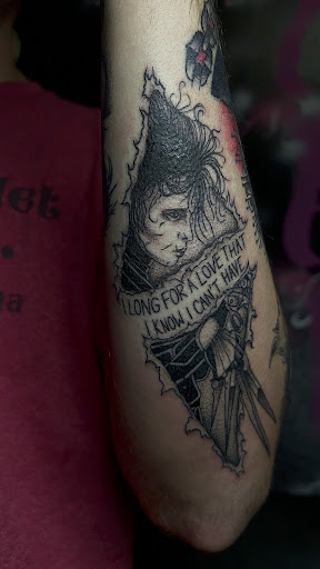 Explore hiking tattoo ideas, creative tattoo ideas in Visalia, available at Sanctum Tattoo Studio