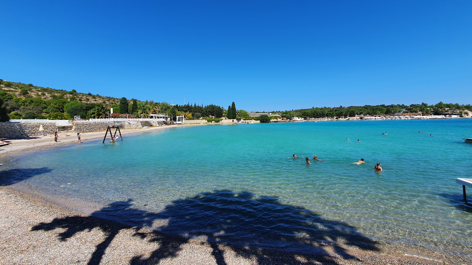 Foto di Spiaggia di Boyalik II con una superficie del piccoli ciottoli beige