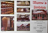 Menu / carte de Memos Döner Imbiss à Herzberg