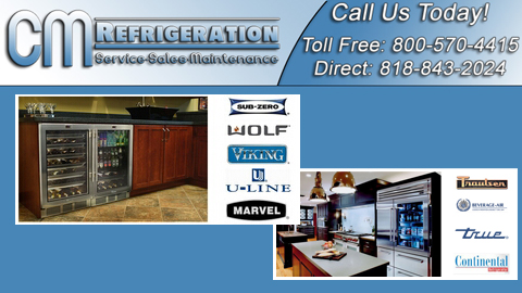 Subzero/Wolf Repair: CM Refrigeration in North Hollywood, California