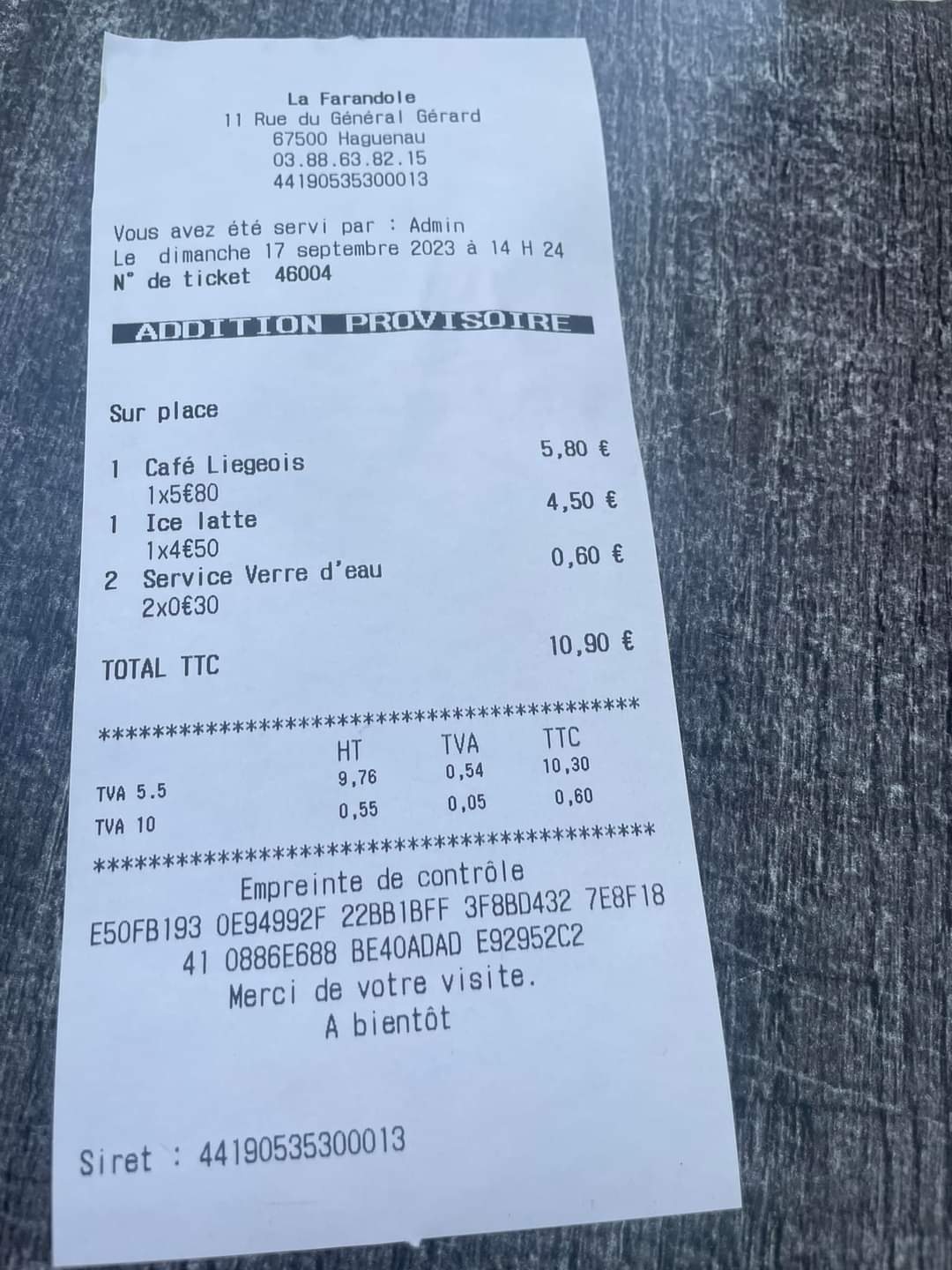 Photo n° 1 de l'avis de jc.a fait le 19/09/2023 à 17:56