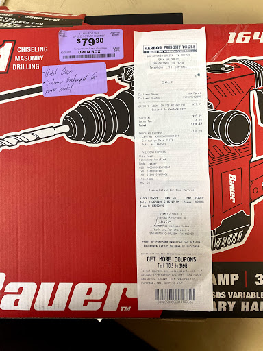 Hardware Store «Harbor Freight Tools», reviews and photos, 147 S Interstate Hwy 35, New Braunfels, TX 78130, USA