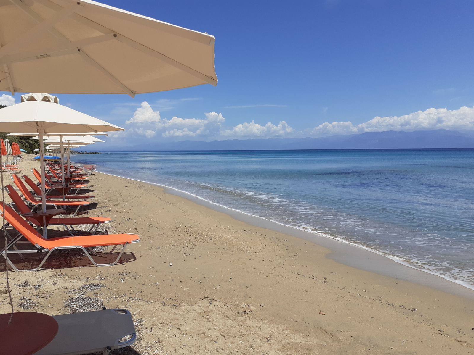 Fotografie cu Peroulia beach cu plajă spațioasă