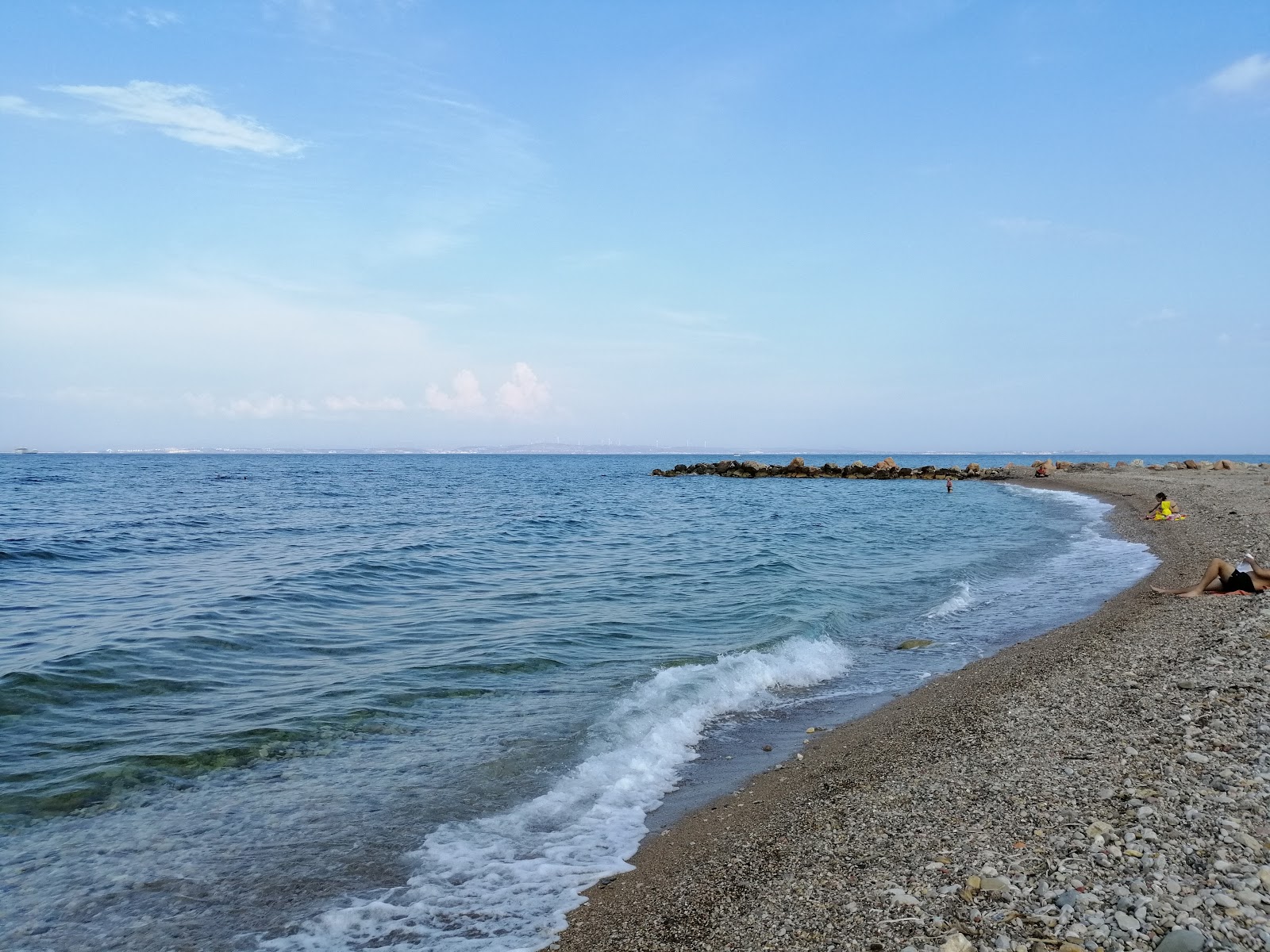 Paralia Chiou'in fotoğrafı çok temiz temizlik seviyesi ile