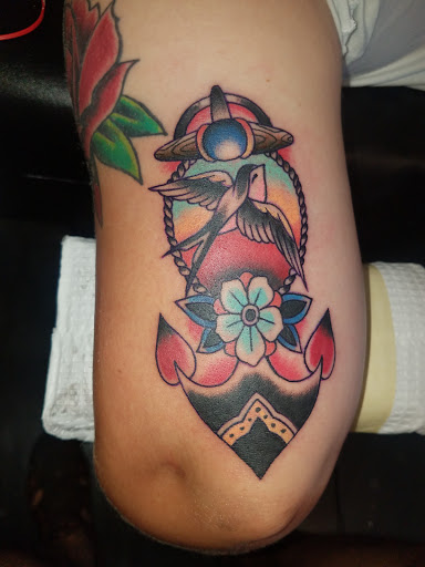 Explore baby boy tattoo ideas, creative tattoo ideas in Yorktown, available at Army Navy Tattoo