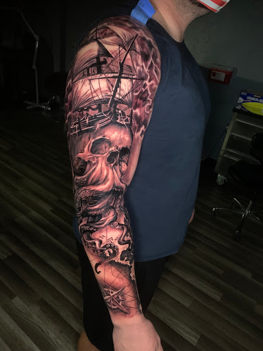 Explore tramp stamp cover up tattoo ideas, creative tattoo ideas in Glendale, available at Porky Martinez