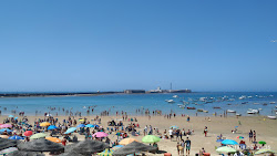 Foto von Playa La Caleta Cadiz mit geräumige bucht