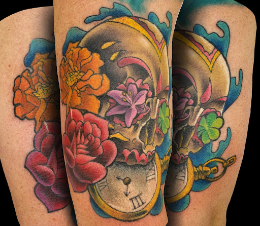 Explore baby footprint tattoo ideas, creative tattoo ideas in Bristol, available at Black Sparrow Tattoo Studio