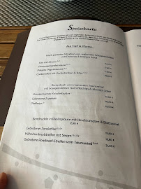 Menu / carte de Das kleine Wirtshaus à Kamp-Bornhofen