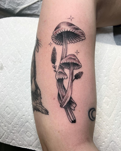 Explore simple motorcycle tattoo ideas, creative tattoo ideas in Saint Petersburg, available at Webbs Tattoo