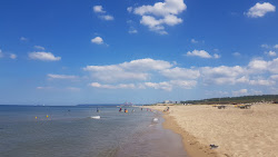 Foto von Chilpo Beach mit lange, gerade küste