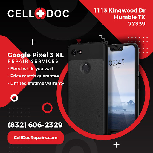 Phone Repair Service «Cell Doc Phone Repair», reviews and photos, 1113 Kingwood Dr, Humble, TX 77339, USA