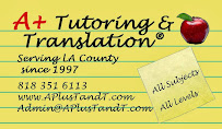 A+ Tutoring & Translation - Photo 2 - Car repair in , Los Angeles