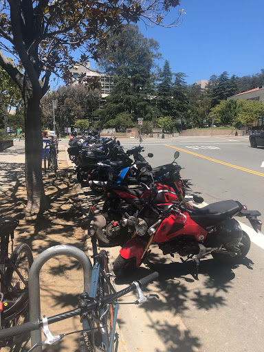 College Ave Motorcycle Parking