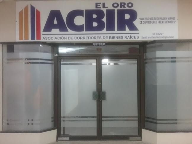 ACBIR, Corredores de Bienes Raíces de El Oro - Oficina de empresa