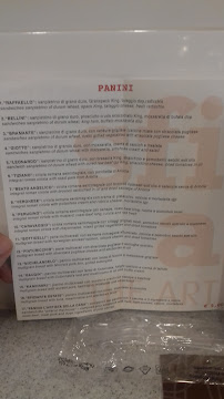 Sfiziarte à Rome menu