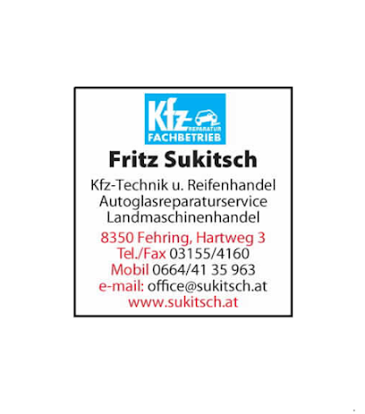 Fritz Sukitsch - KFZ-Fachbetrieb