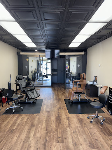 Explore floral hand tattoo ideas, creative tattoo ideas in Statesville, available at Hat Trick Tattoo