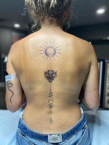 Explore musical tattoo ideas, creative tattoo ideas in Charleston, available at The Edge Tattoo Studio