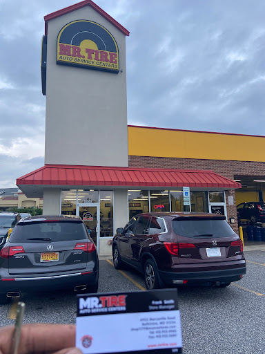 Auto Repair Shop «Mr Tire Auto Service Centers», reviews and photos, 4952 Mercantile Rd, Baltimore, MD 21236, USA
