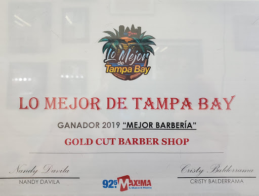 Hair Salon «Gold Cut Barber Shop», reviews and photos, 7031 W Hillsborough Ave, Tampa, FL 33634, USA