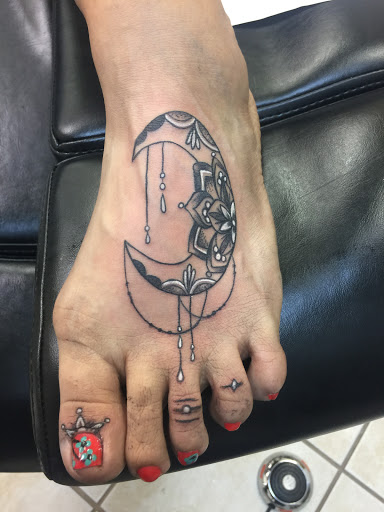 Explore death tattoo ideas, creative tattoo ideas in Amarillo, available at Tattoo Spa LLC