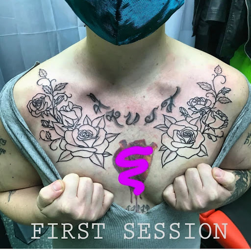 Explore tattoo leg ideas, creative tattoo ideas in Vancouver, available at Studio X Tattoos & Piercings